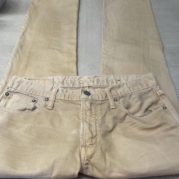 American Eagle Outfitters Khaki Jeans 32-32 - Picture 5 of 10